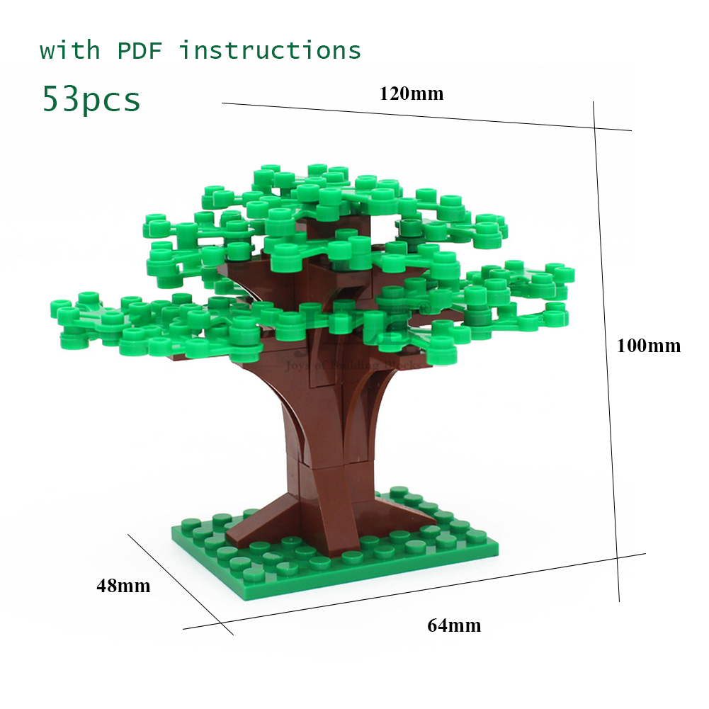 Moc DIY Garden Plants Small Tr - Bonsai Garden Lego ulasan dan harga
