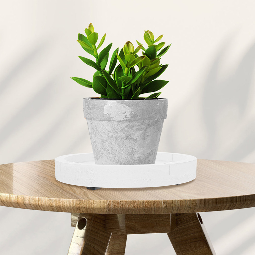 White Round Thickened Cement-L - Humidity Tray Pebble ulasan dan harga
