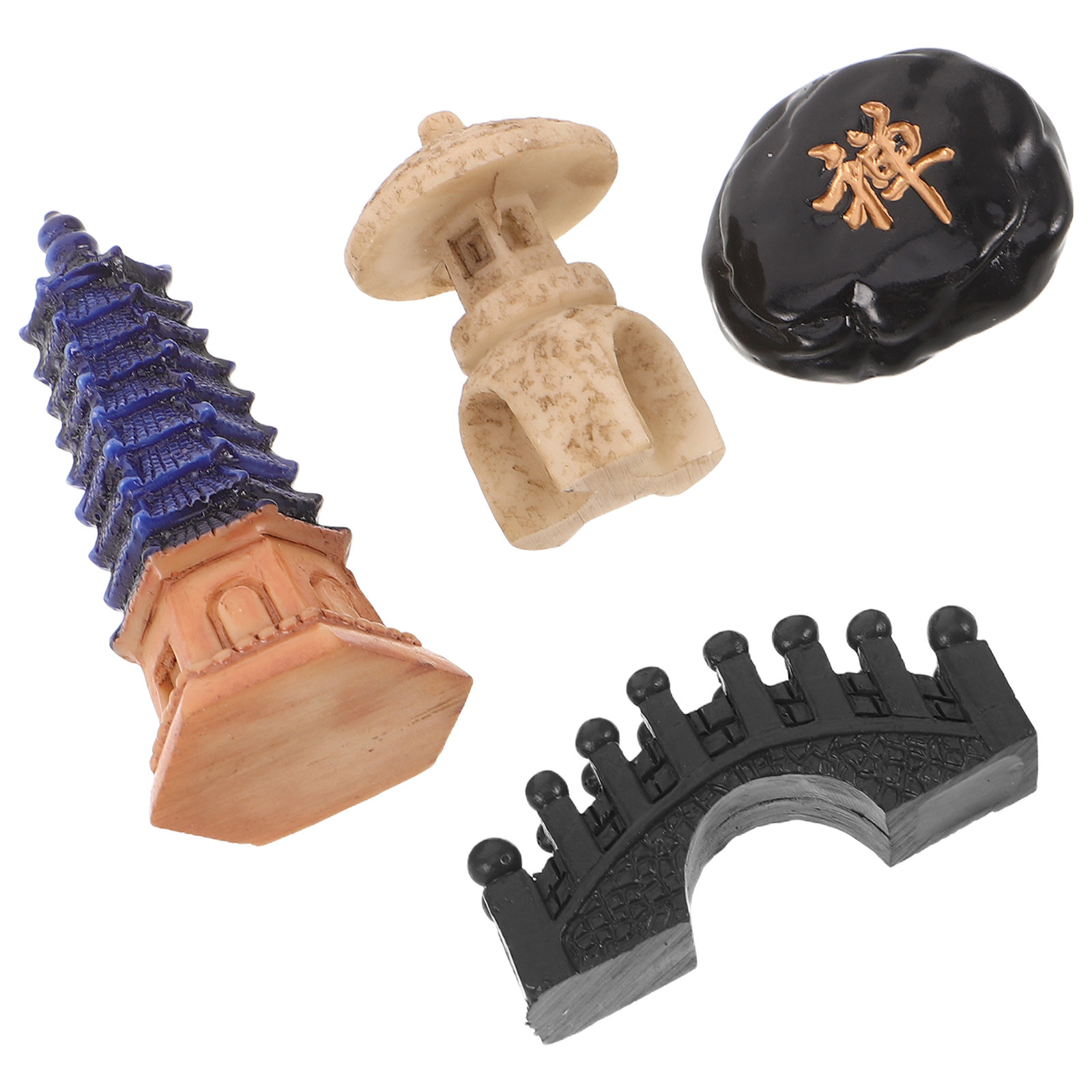 4Pcs Japanese Miniature Zen Ga - Bonsai Zen Garden Set ulasan dan harga